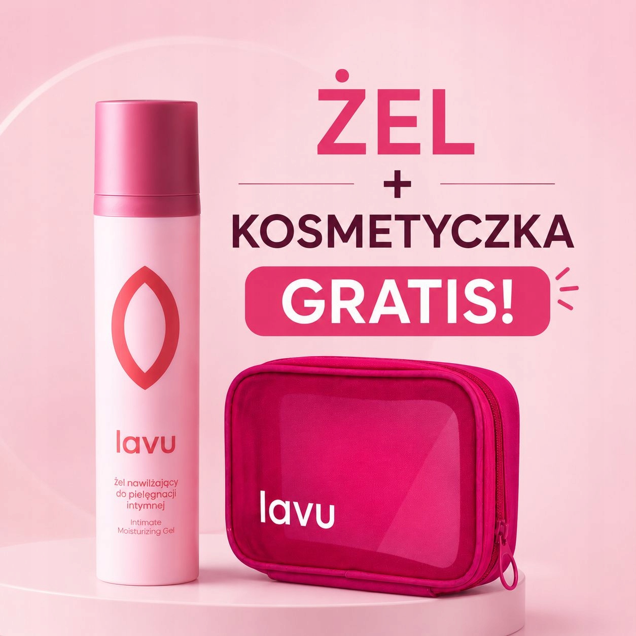 Żel do higieny intymnej lavu