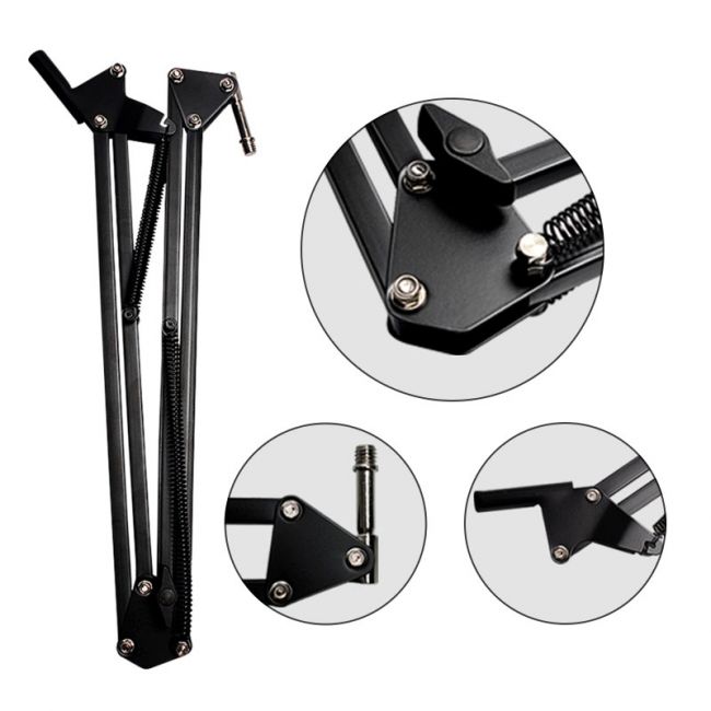 MIKROFON STUDYJNY POJEMNOŚCIOWY XLR ZESTAW GAMING Charakterystyka kierunkowa kardioidalna