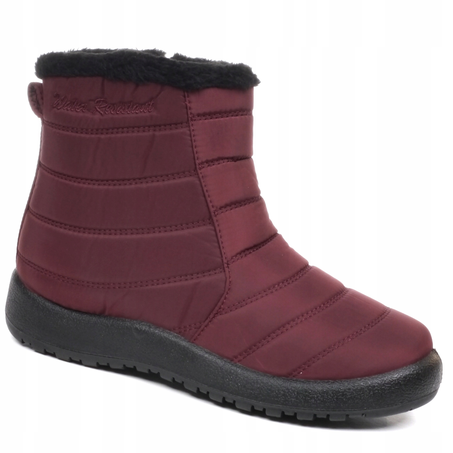 Śniegowce Damskie Ciepłe Buty Zimowe Botki Ocieplane Wodoodporne 40