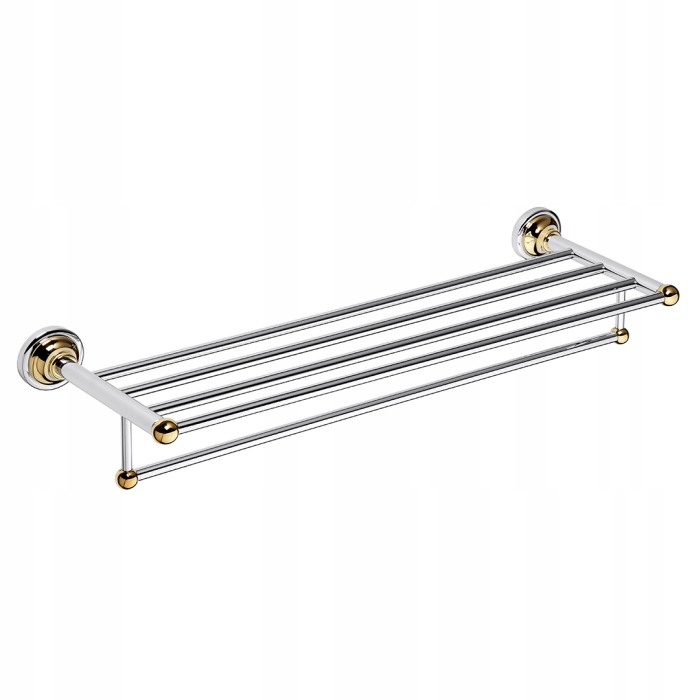 Bemeta Retro gold/chrome Vešiak na uteráky s tyčou 144202098