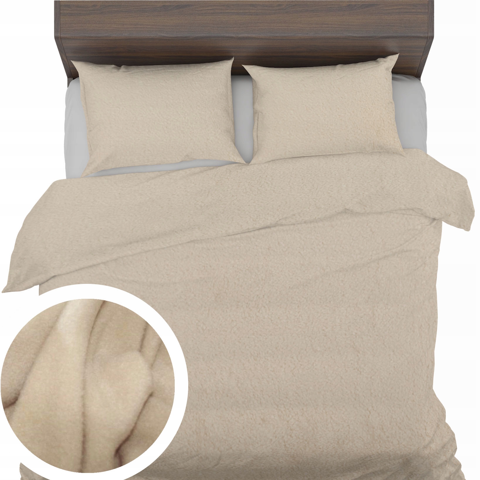 Fleece Povlečení 140x200+2x50x60 teplé silné Fleece