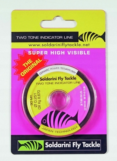 Żyłka Soldarini Original Two Tone Indicator Line 30m 0,16mm Na Pstrąga!