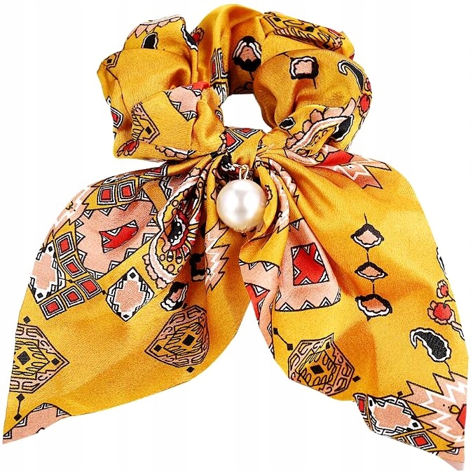 

Elastyczna frotka Gumka do włosów koka kokardka