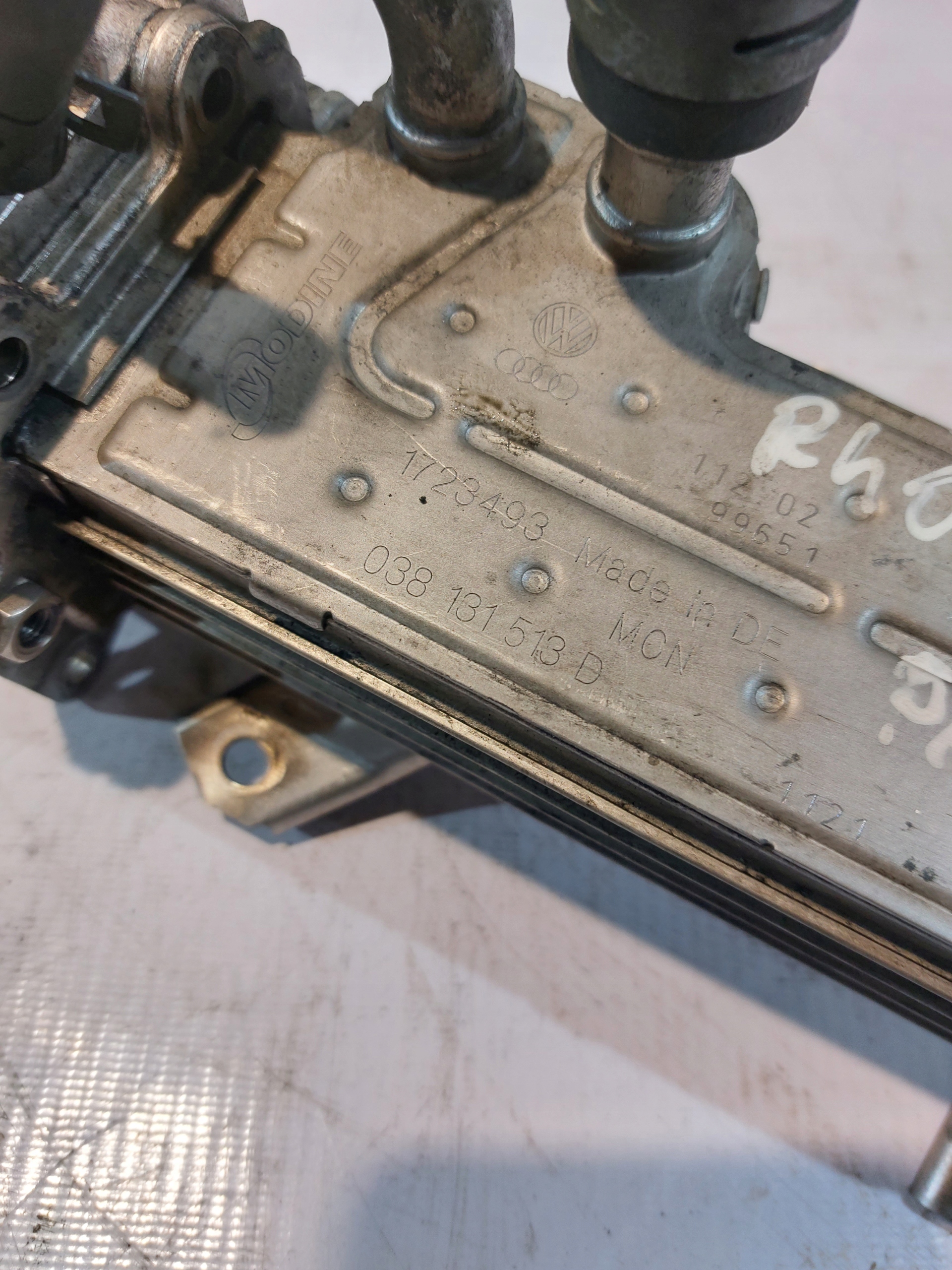 egr valve radiator VW PASSAT B5 1.9TDI