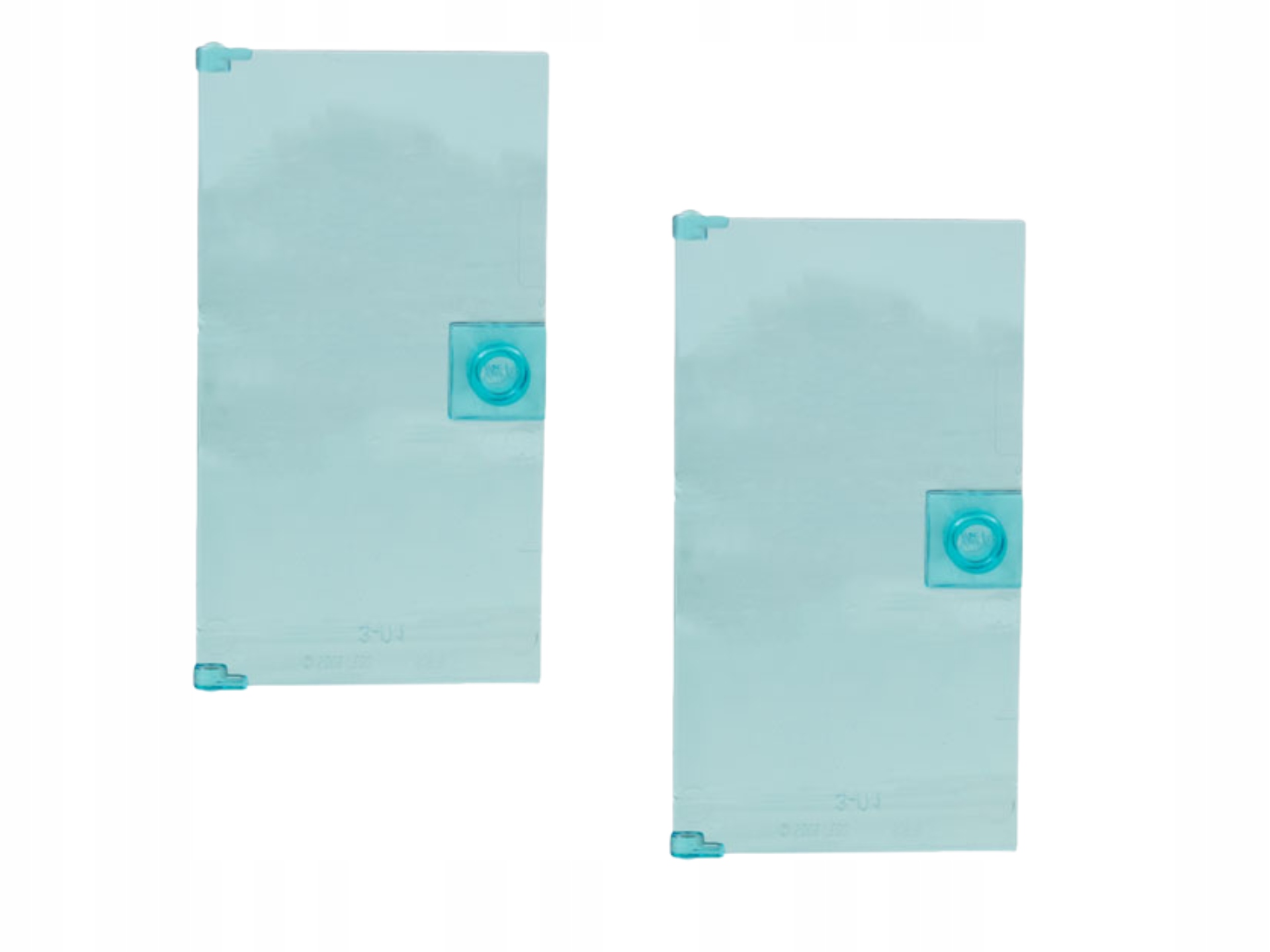

Lego 60616 Rama Drzwi 1x4x6 Trans Clear Blue 2szt
