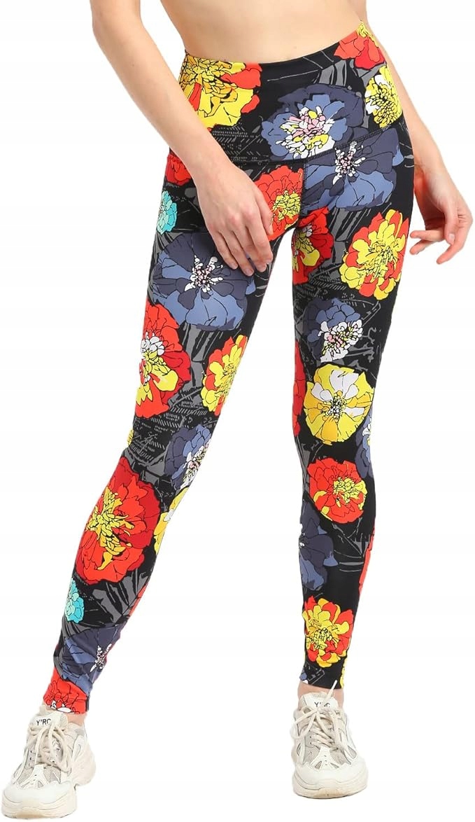 Legginsy damskie Adidas Floral HC1658