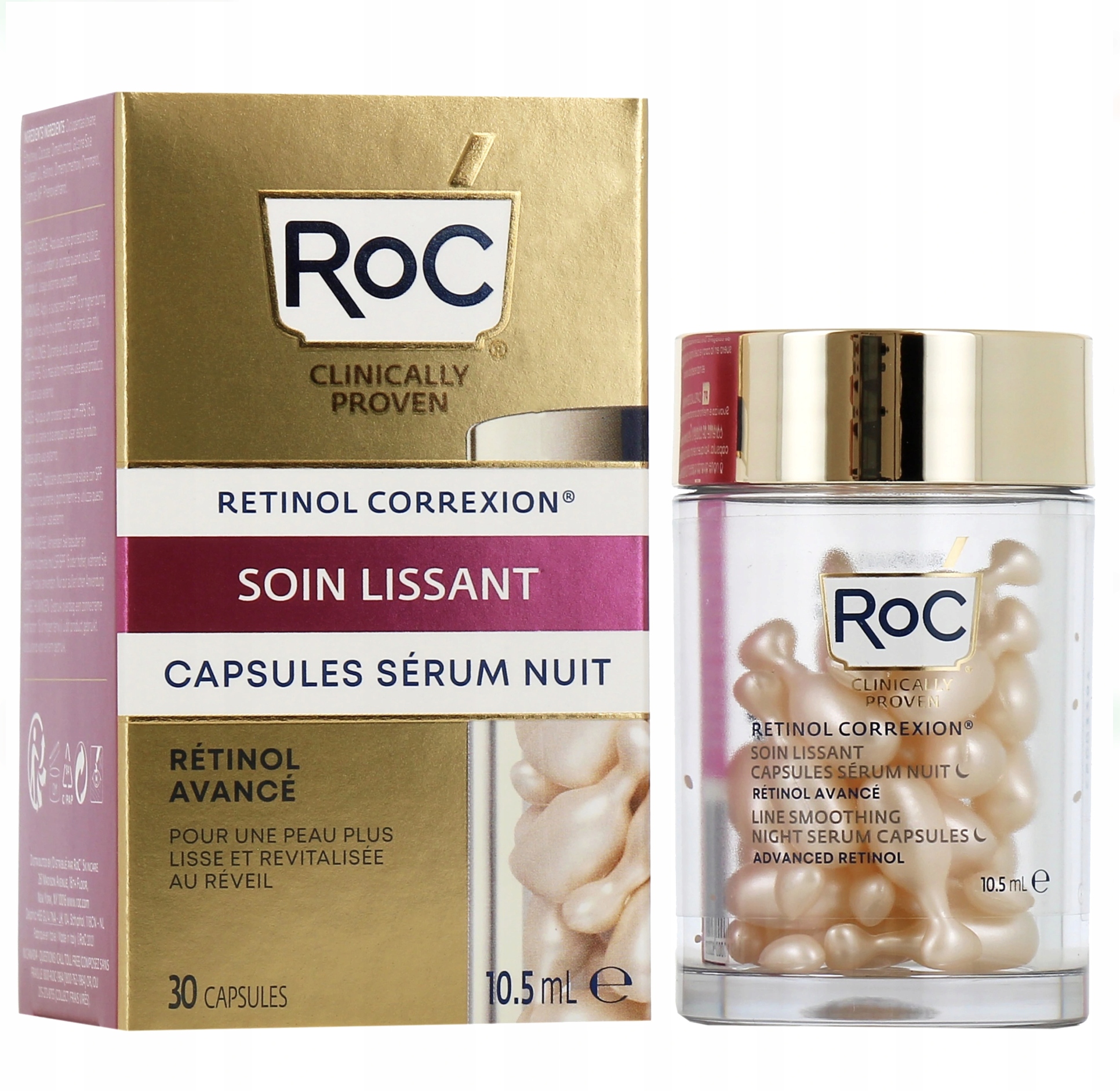 RoC Retinol Correxion Line Smoothing Serum v kapslích proti stárnutí