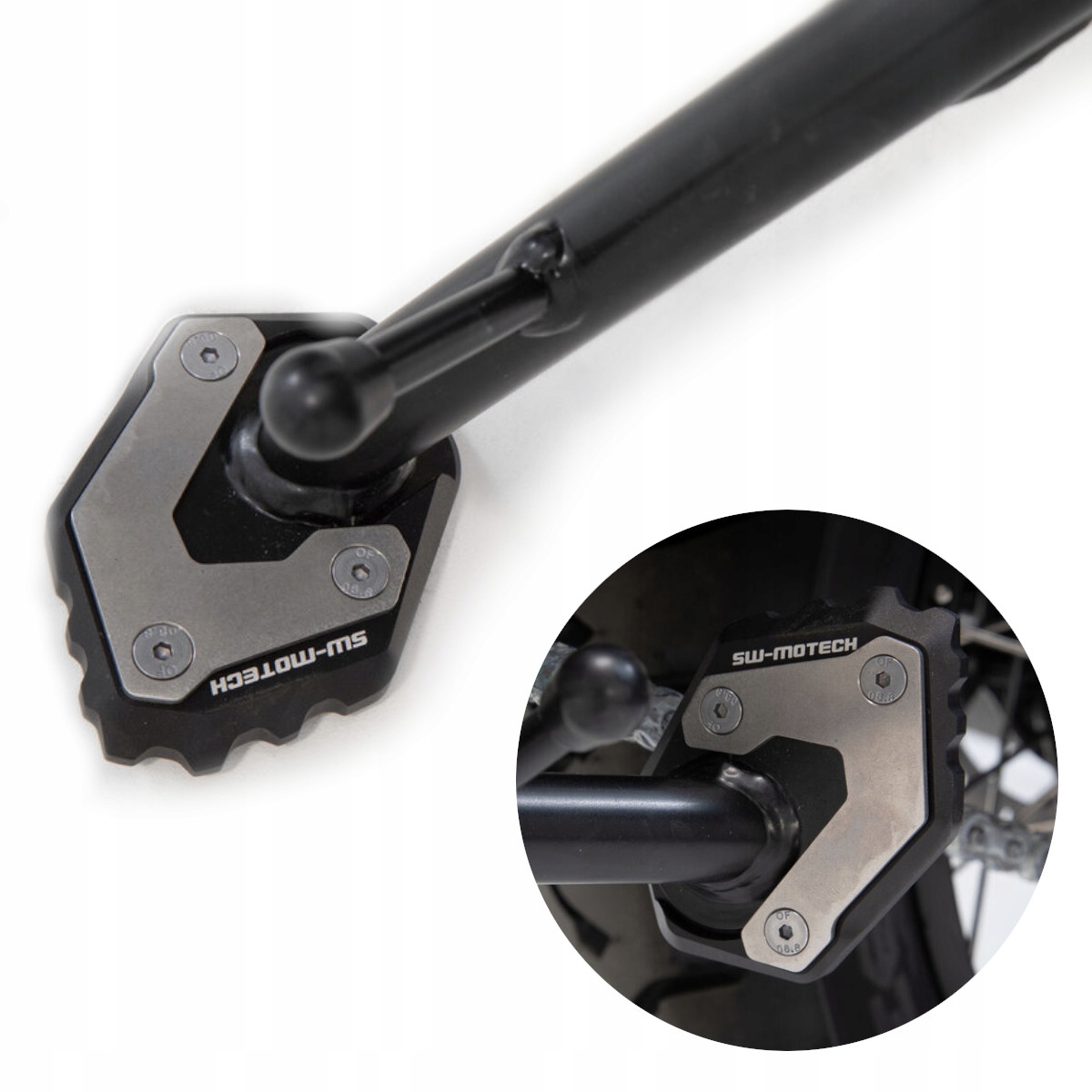 STS.07.897.10000 - SW-Motech накладка боковой ножки BMW F750GS (18 -)