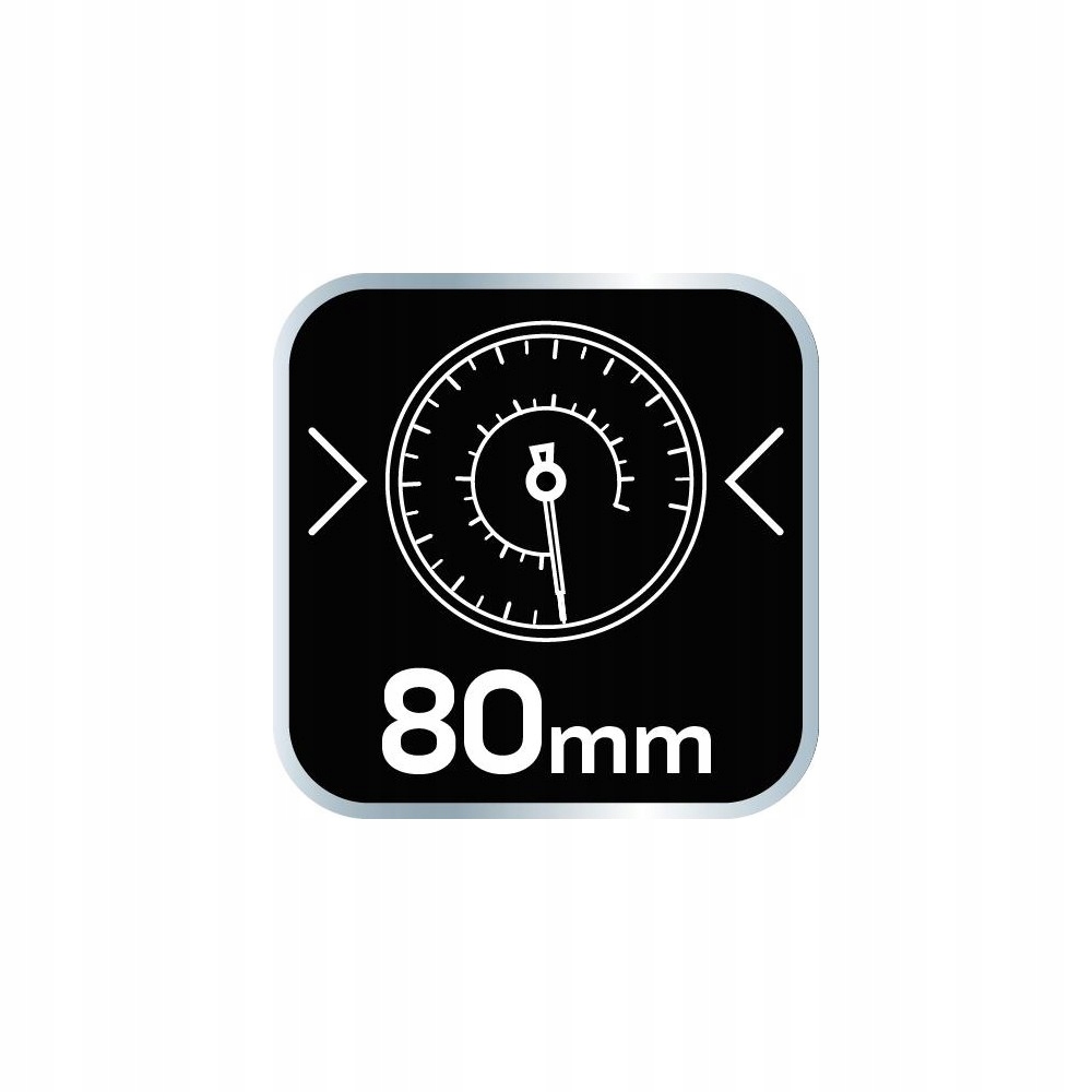 Pistolet do pompowania z manometrem o 80 mm Kod producenta 14-718