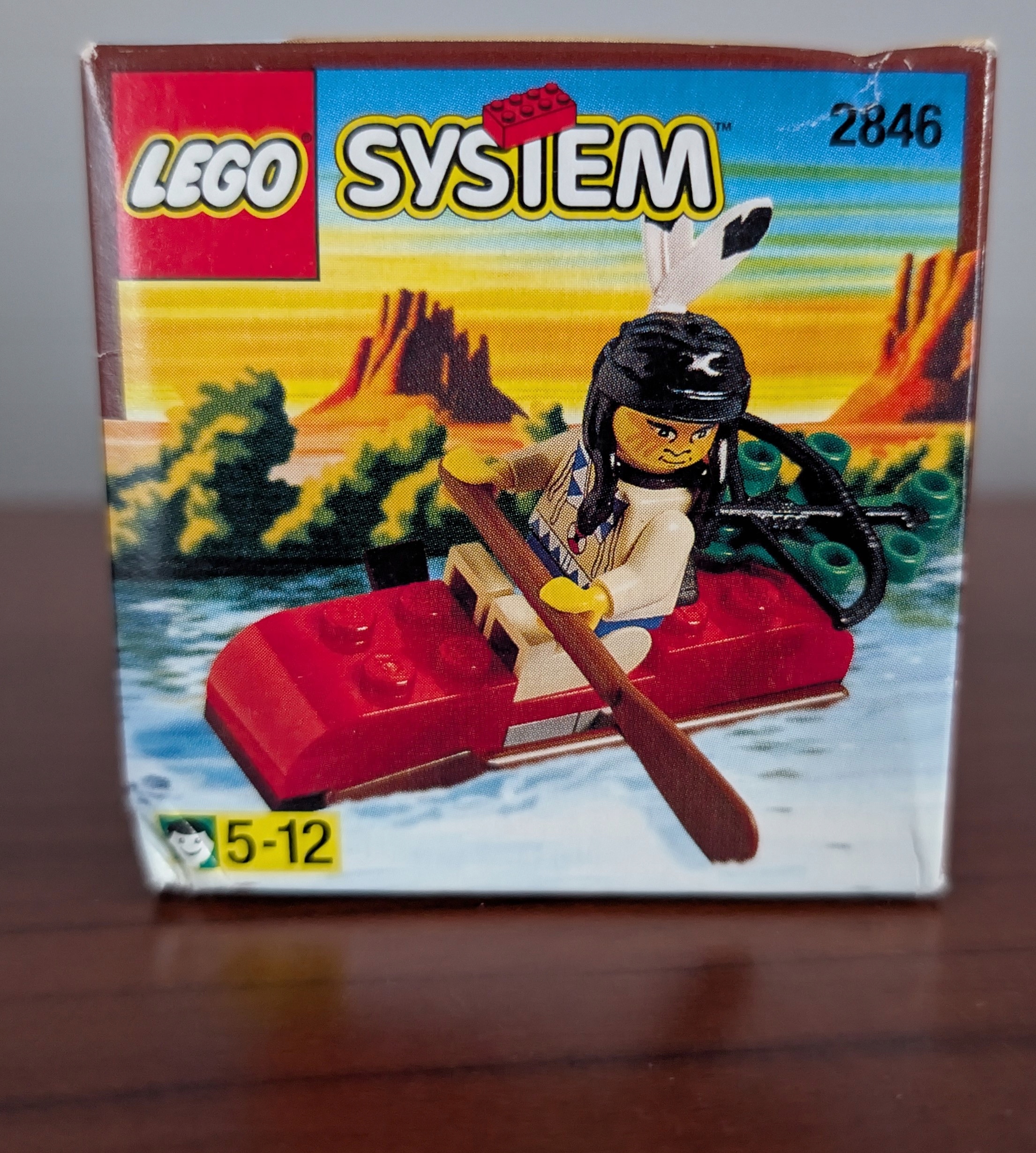 nowy 2845 Lego System Western Indian Chief Indianin Szaman 1997 Misb