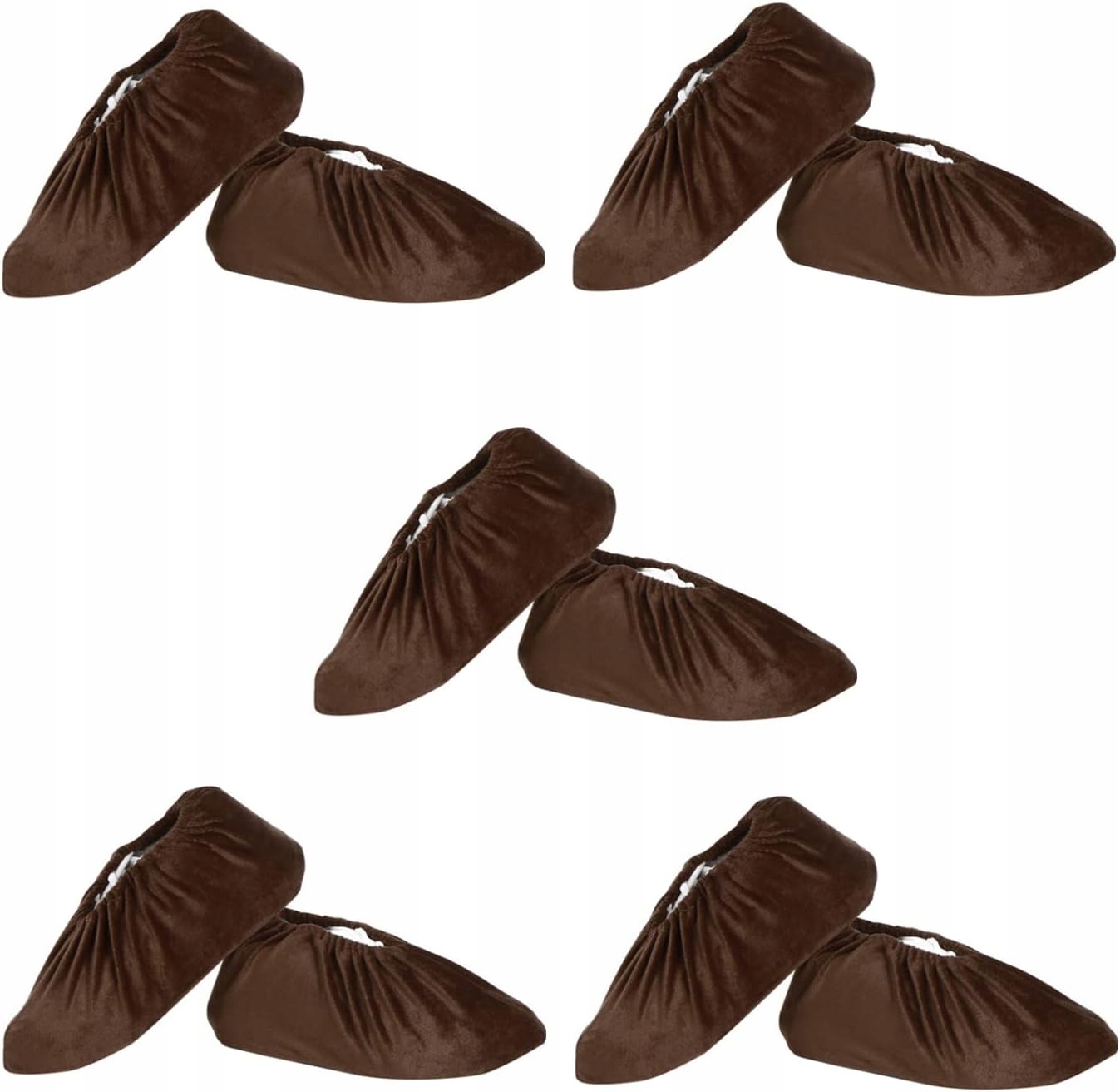 Flanelové Chrániče Bot Set 5 párů, velikost M