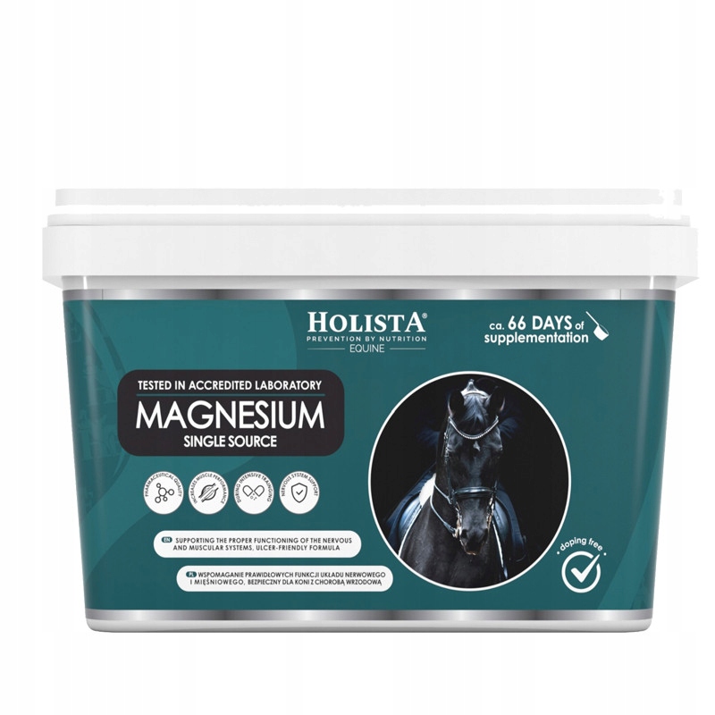 HolistaEquine Magnesium Single Source 1600g Chelat Magnezu Dla Konia