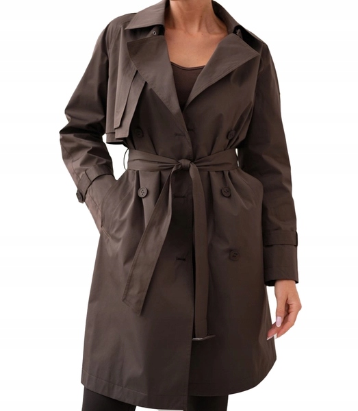 Klasický kabát Trencz elegance a styl Nadia 36