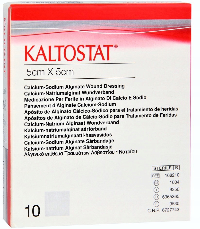 

ConvaTec Kaltostat 5 cm x 5 cm 10 szt.
