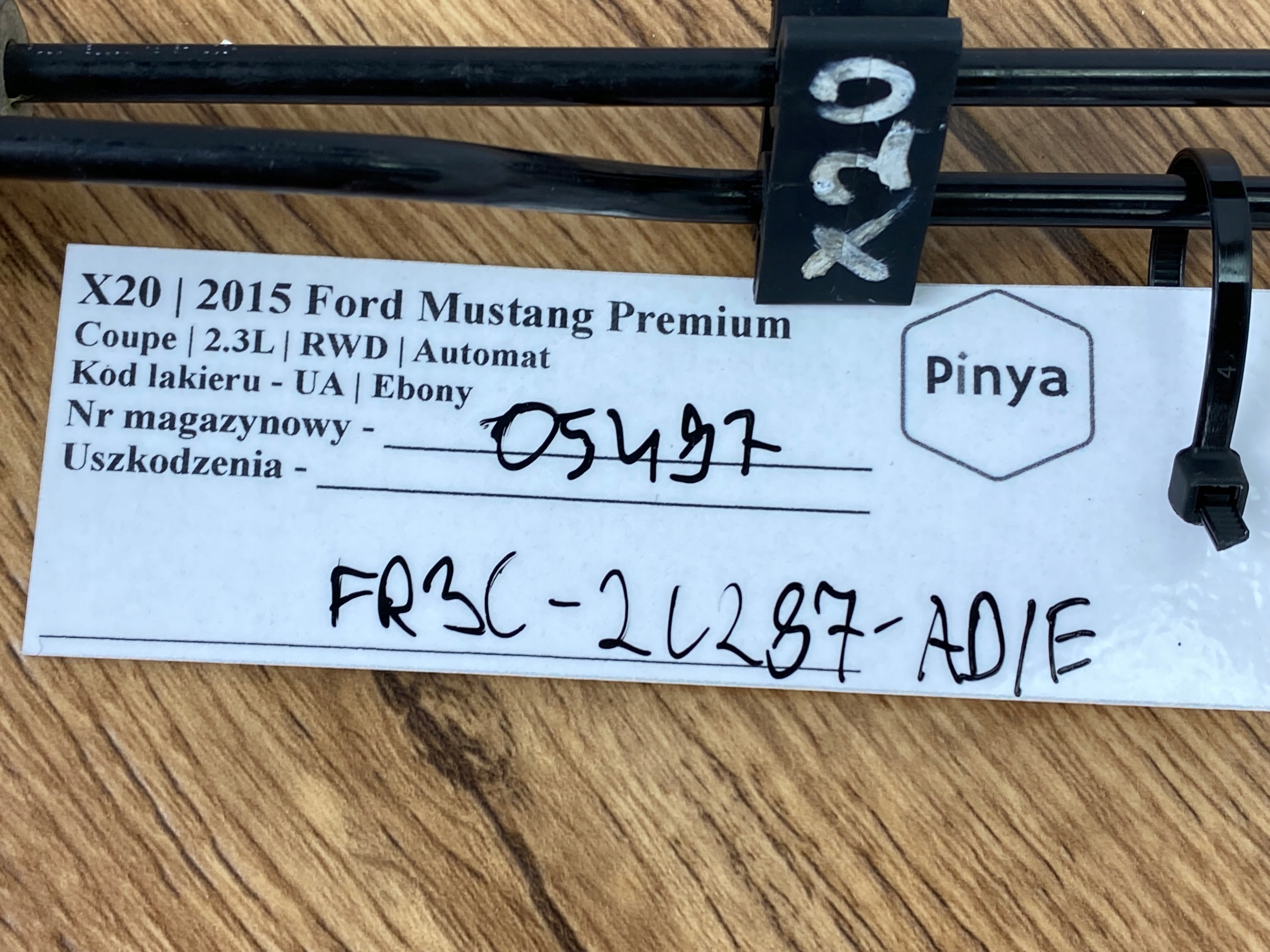 hadice brzdové pompy ABS serva Ford Mustang VI 2015+