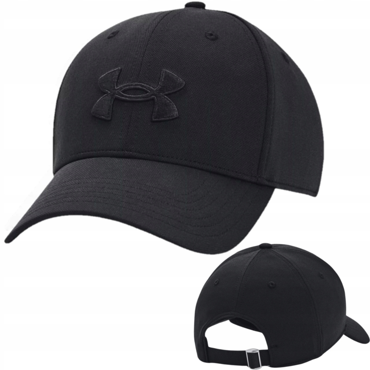 kšiltovka Under Armour pánská černá s černým razítkem, nastavitelná