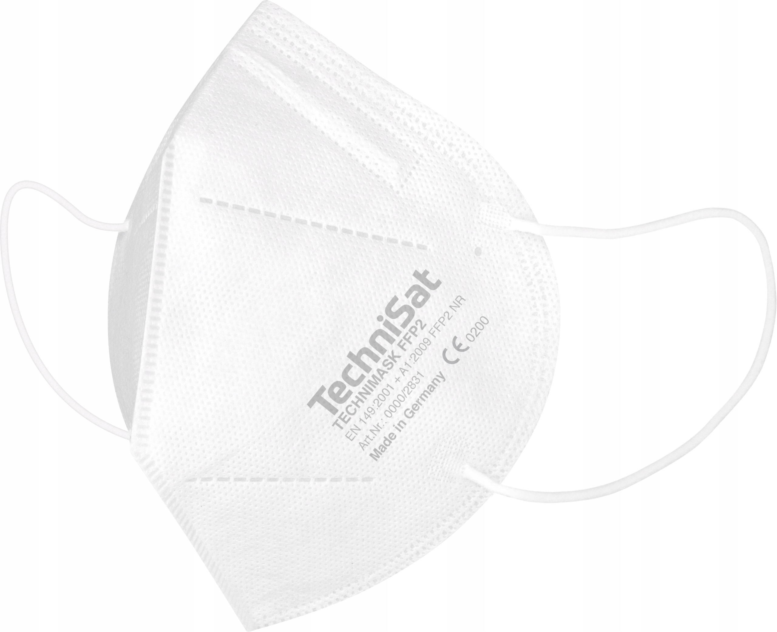 5vrstvá maska FFP2 540 ks Ce EN149:2001 Made in Germany Technimask