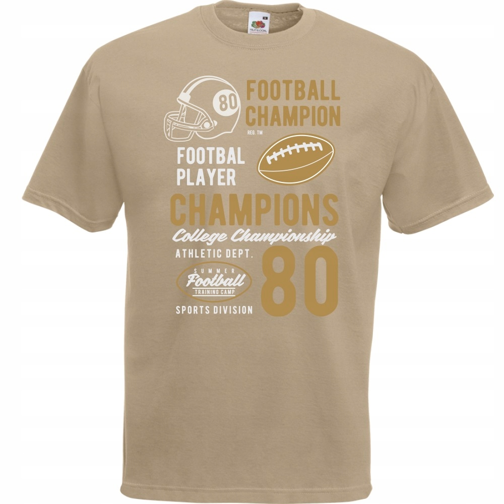 

Koszulka football piłka mistrzostwa L khaki