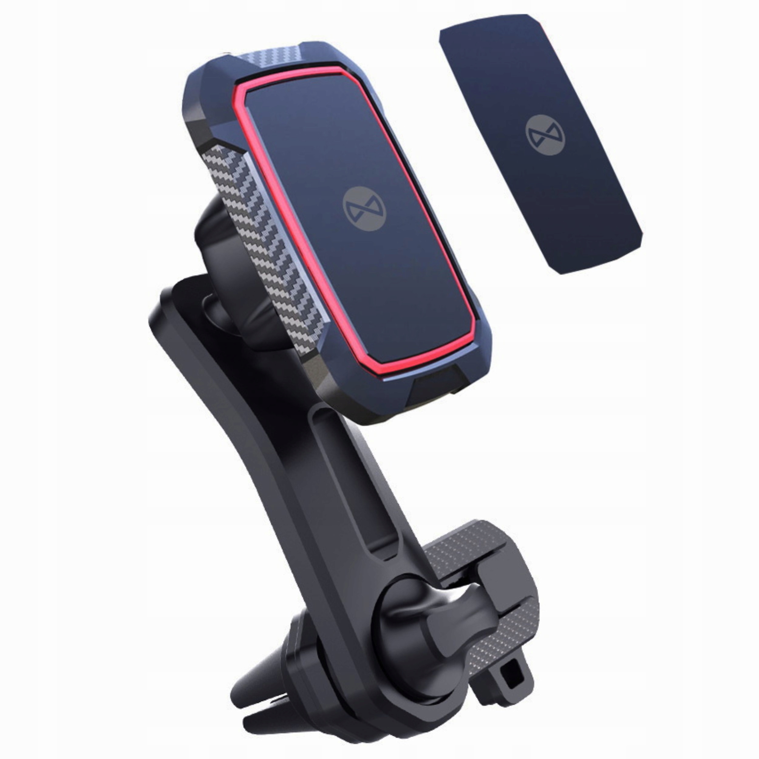 Uchwyt samochodowy na telefon do kratki magnes do Magsafe magnetyczny