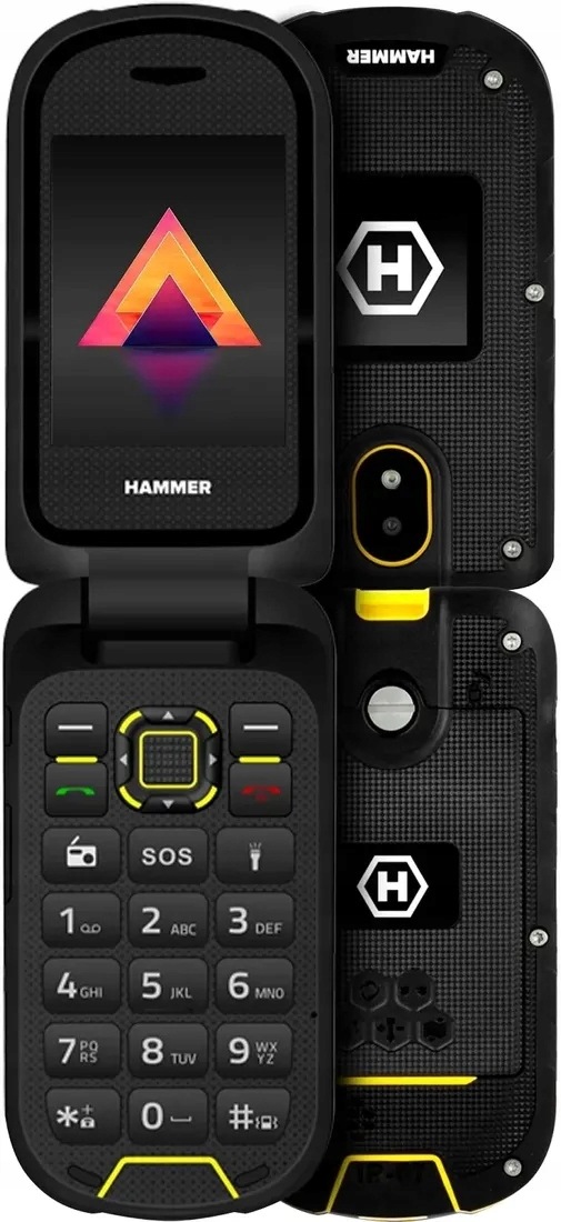 Mobilní telefon myPhone Hammer Bow Lte Dual Sim Černý
