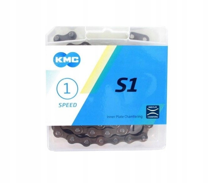 

Łańcuch rowerowy 1 rz. Kmc s1 1/2” x 1/8” x 112l