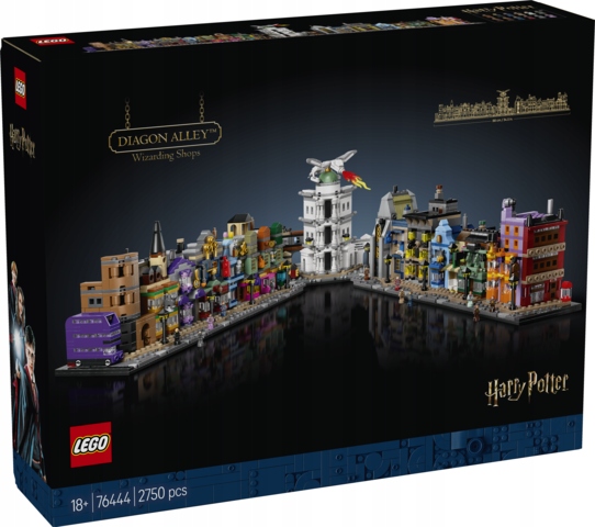 Lego Harry Potter Kouzelné obchody na Úhlové ulici 76444