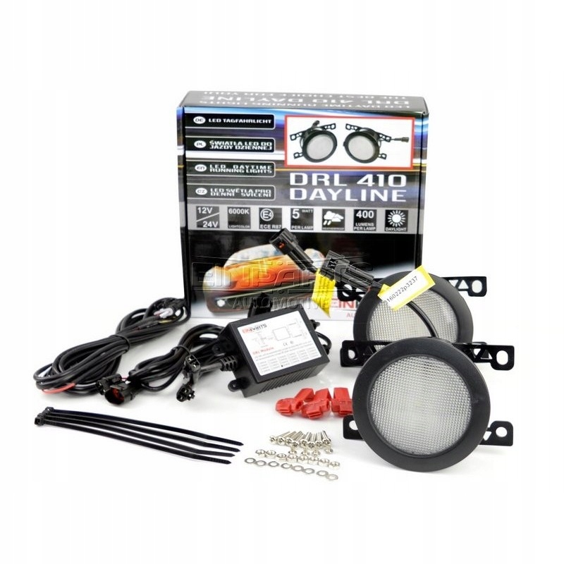 410 - ДНЕВНЫЕ ХОДОВЫЕ ОГНИ DRL RENAULT MEGANE 03 -