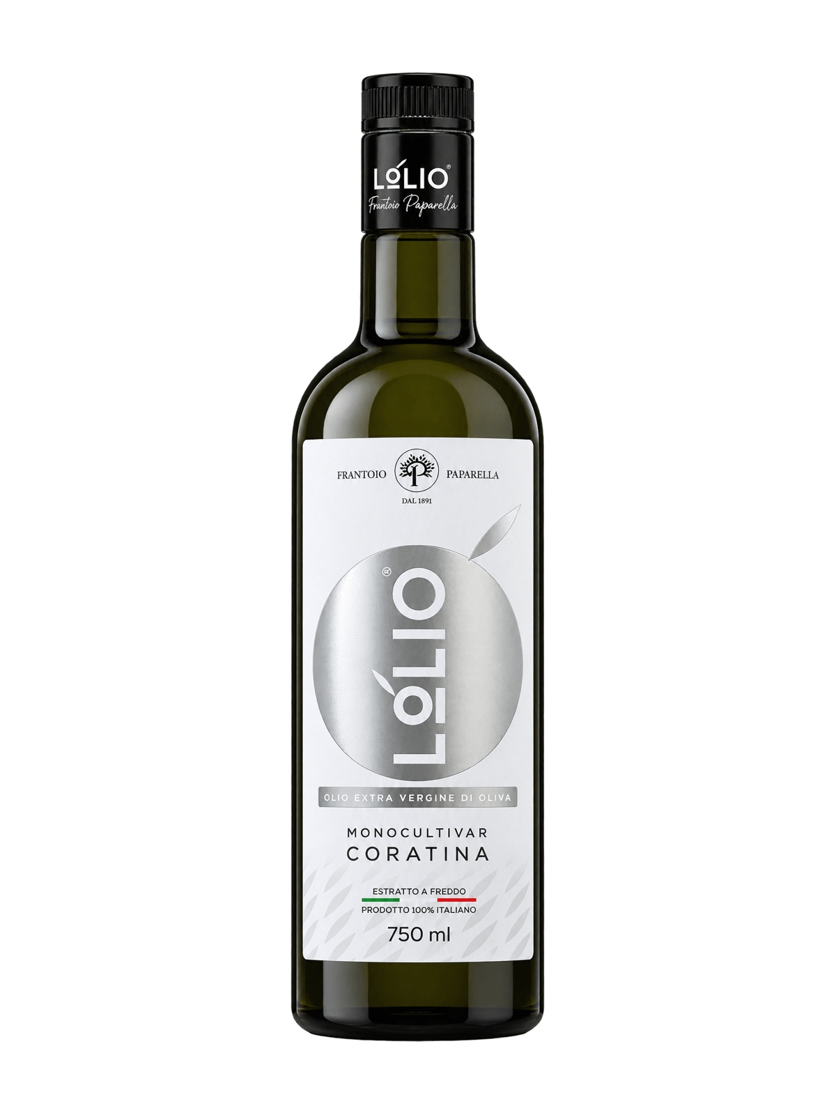 Oliwa z oliwek extra vergine Lolio Monocultivar Coratina 0,75 l