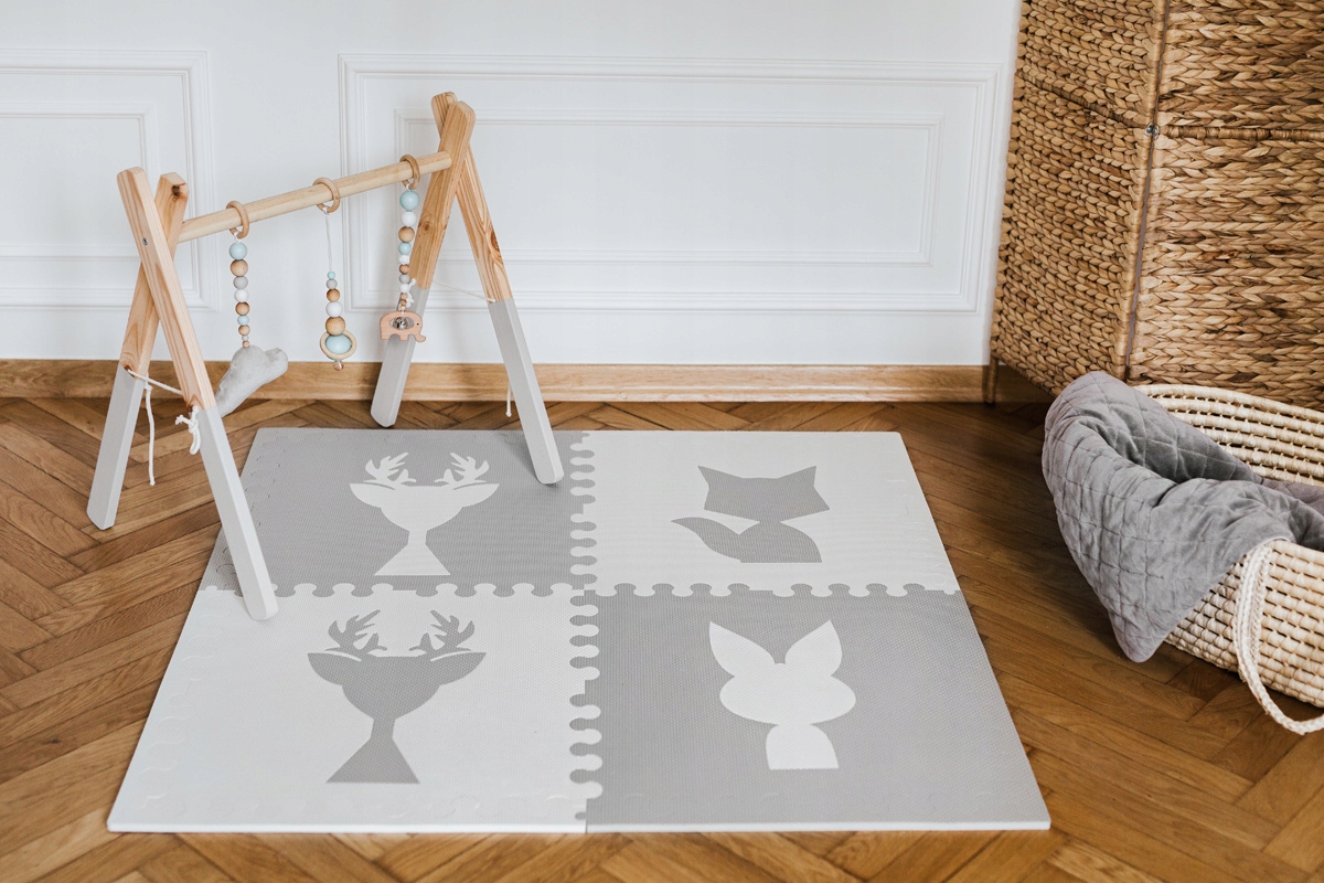 Mata Piankowa Puzzle -własna produkcja 107x107 Materiał pianka