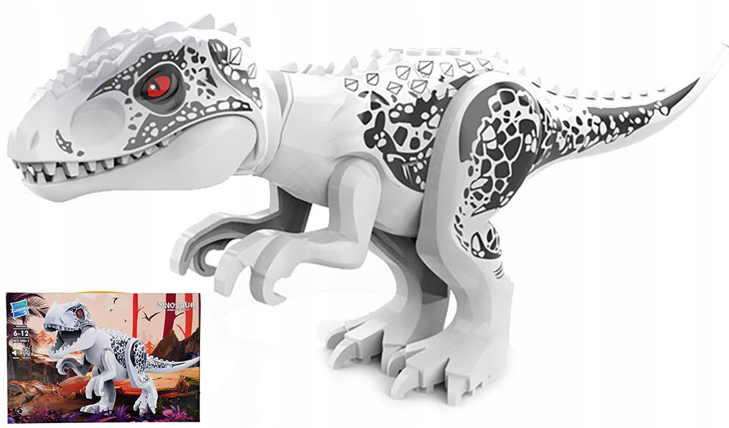 

Dinozaur Ryczy Klocki Indominus T-rex Jurassic