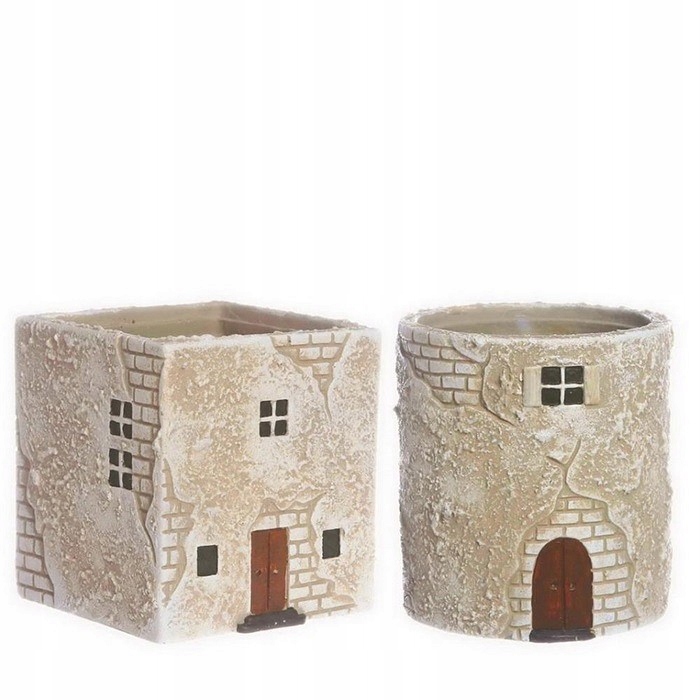

Doniczka Osłonka Domek 10,5 x 11,5 cm