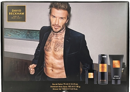 David Beckham Bold Instinct 75ml Edp Deo 150ml Żel 150ml Zestaw