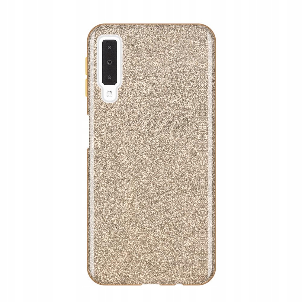 

Wozinsky Glitter Case etui Samsung A7 2018 złoty