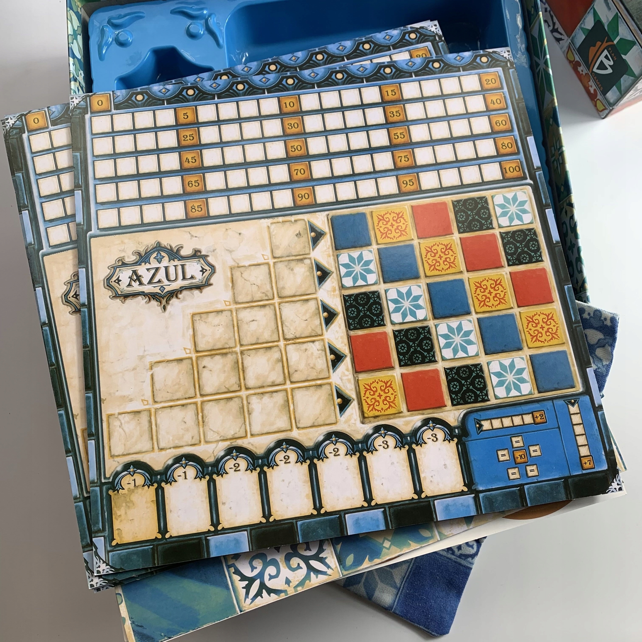 Azul. Gra strategiczna, planszowa. Rebel Typ Podstawa