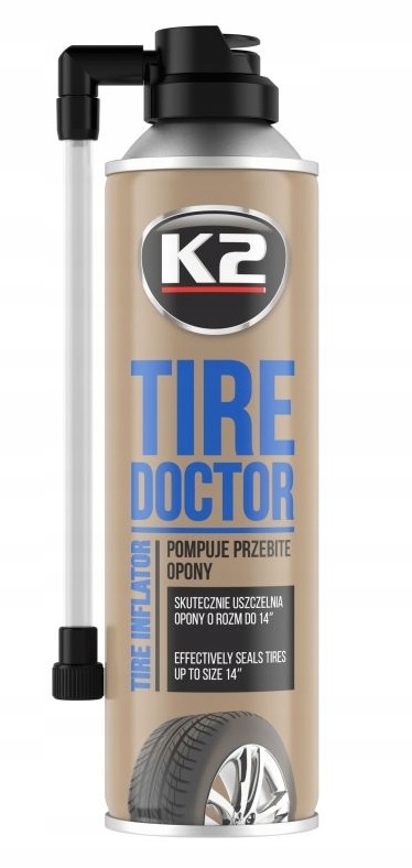 

Środek do naprawy opon K2 Tire Doktor 400 ml