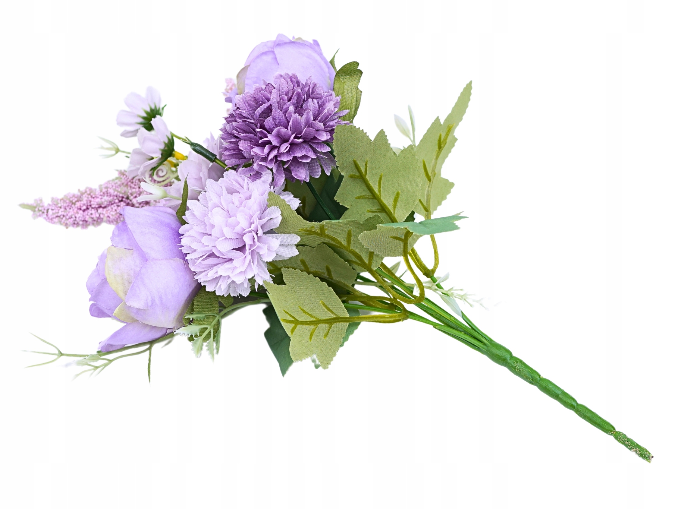 BUKIET SZTUCZNYCH KWIATÓW MIESZANYCH OZDOBA FLORYSTYCZNA 34CM KWIATY RÓŻNE Typ inny