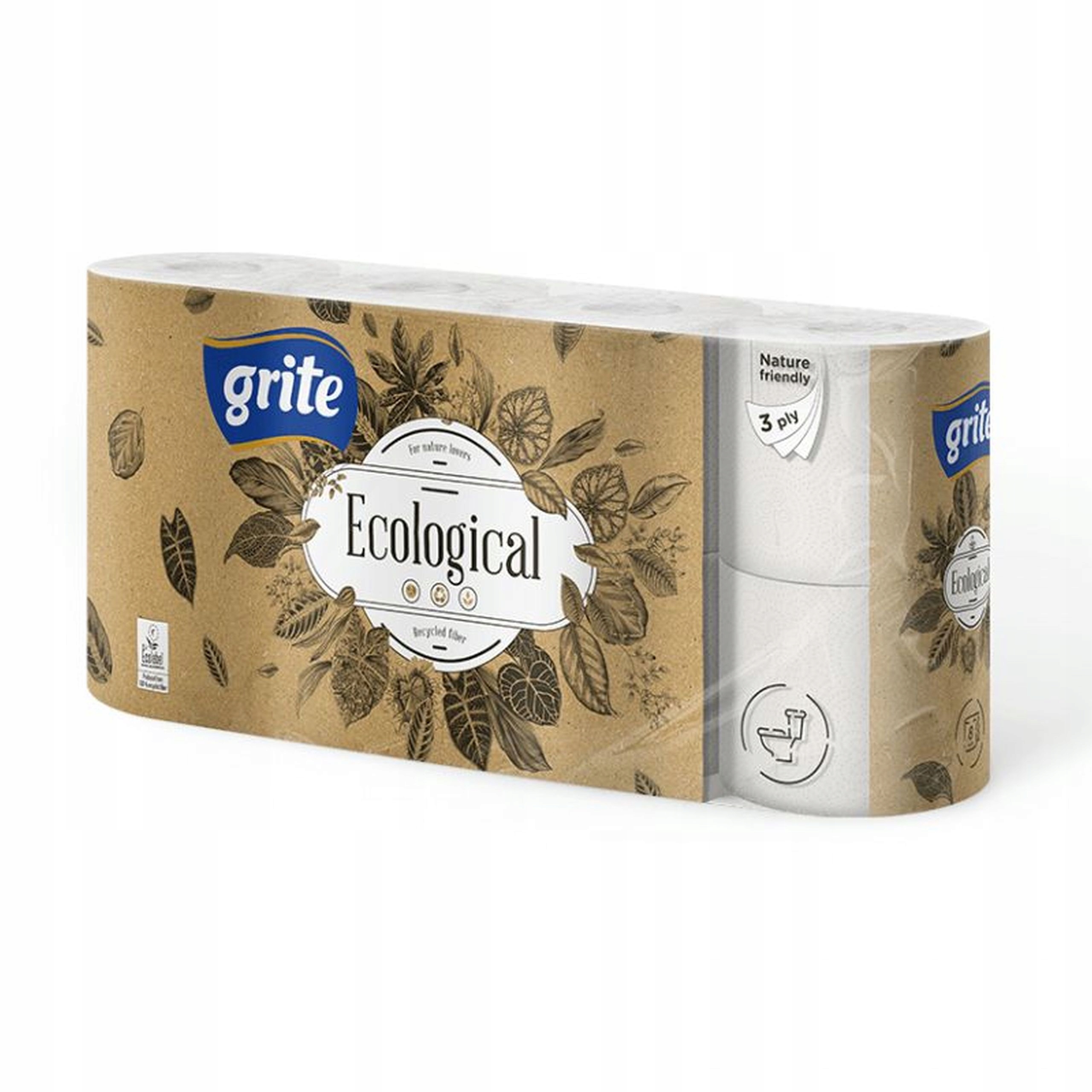 

Grite Ecological, papier toaletowy, 8 szt.