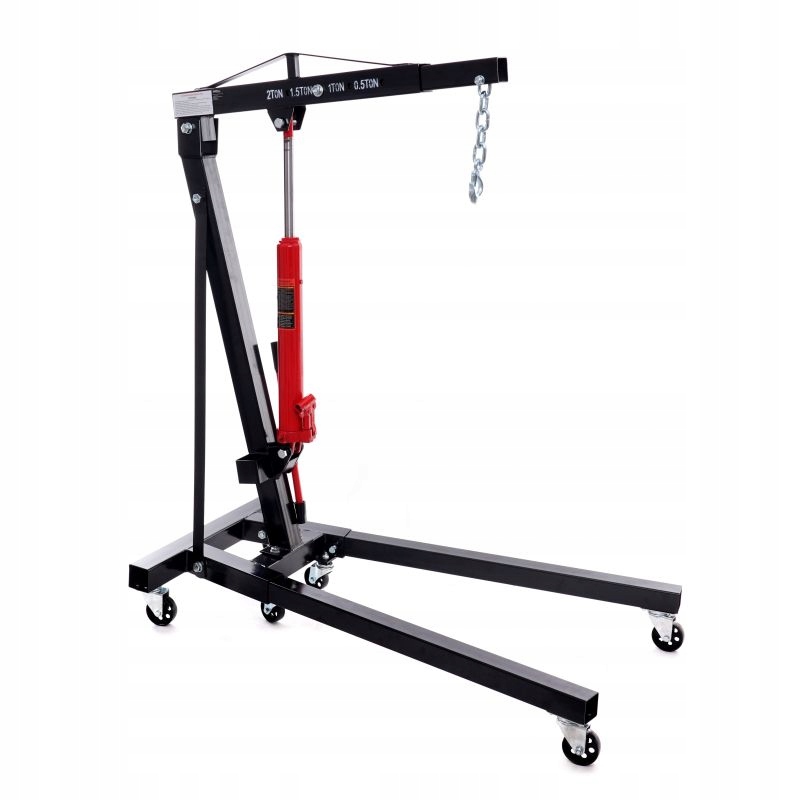 ПІДЙОМНИЙ КРАН ДЛЯ МАЙСТЕРНІ ГІДРАВЛІЧНИЙ 2T СТАЛЬ