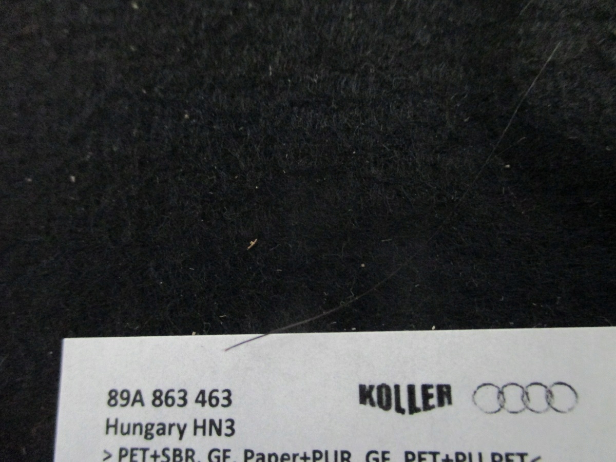 floor boot Audi Q4 89A 89A863463