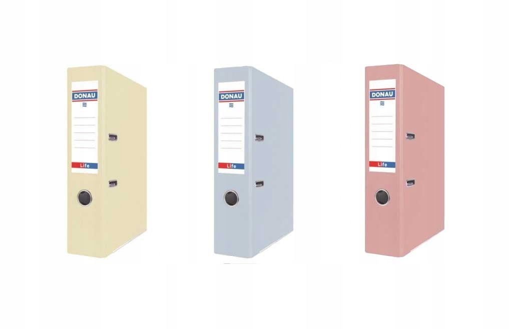 

Segregator Donau Life A4/75 pastel MIX 3 szt.