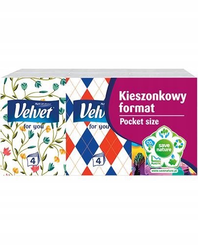 

Velvet Chusteczki higieniczne 6 x 7 szt.