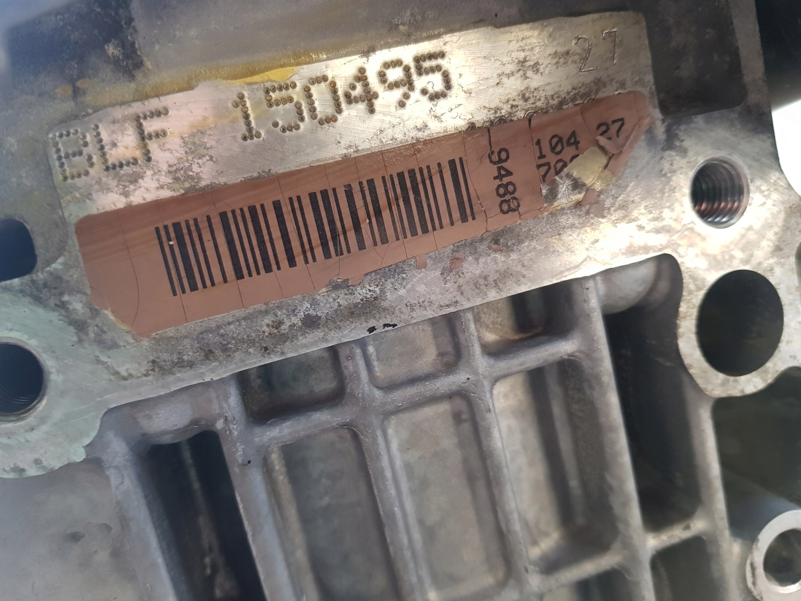 engine petrol- pillar AUDI A3 8P BLF