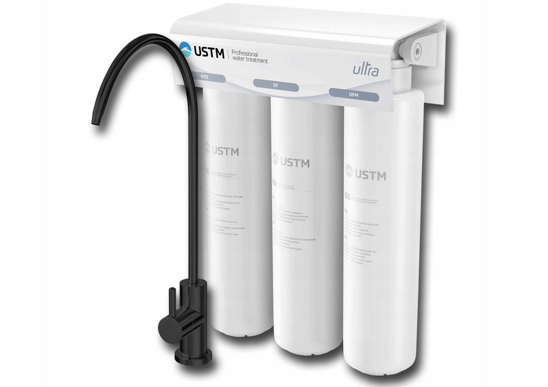 Ust-m Filtr podzlewozmywakowy kuchenny Ultra-black-style