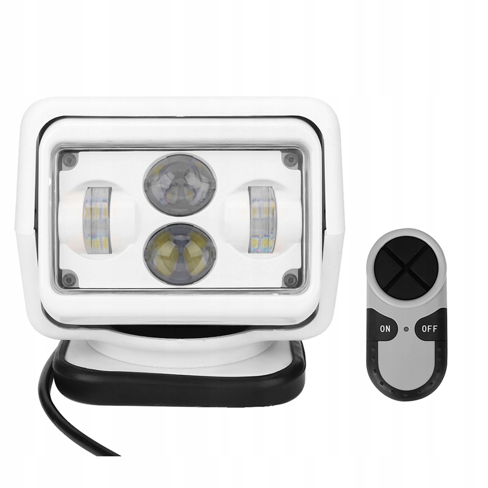 Led Pracovní Lampa 60W Led Otočná Bezdrátová Na Dálkové Ovládání