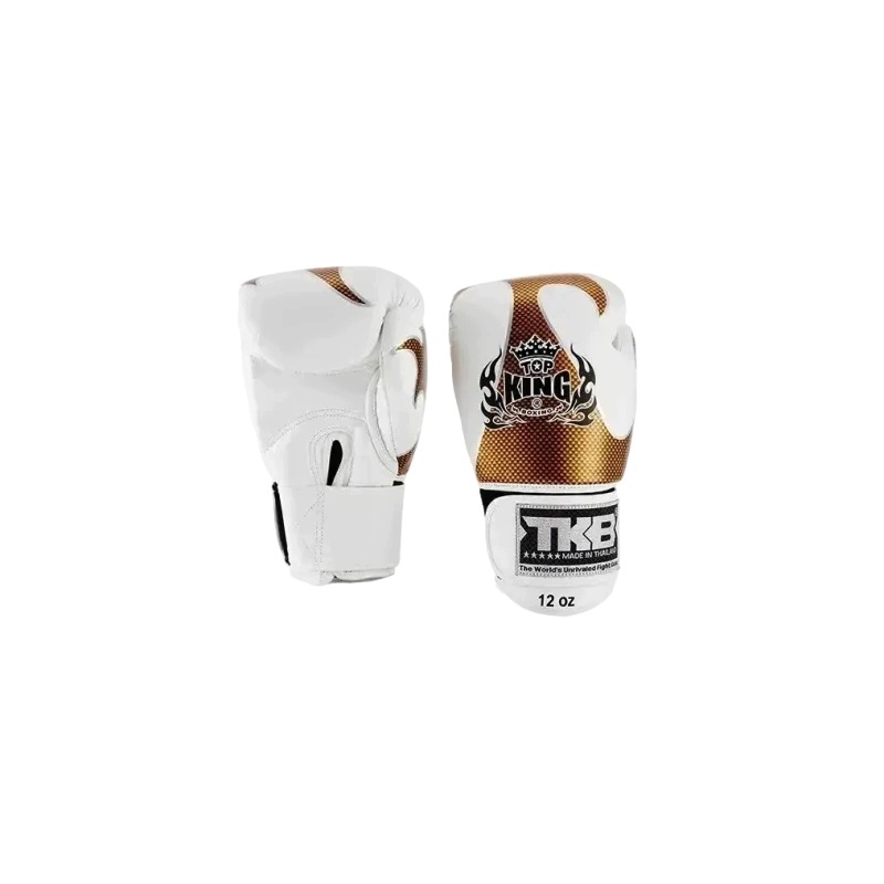 Rękawice Bokserskie Muay Thai Top King Empower Biały 10OZ
