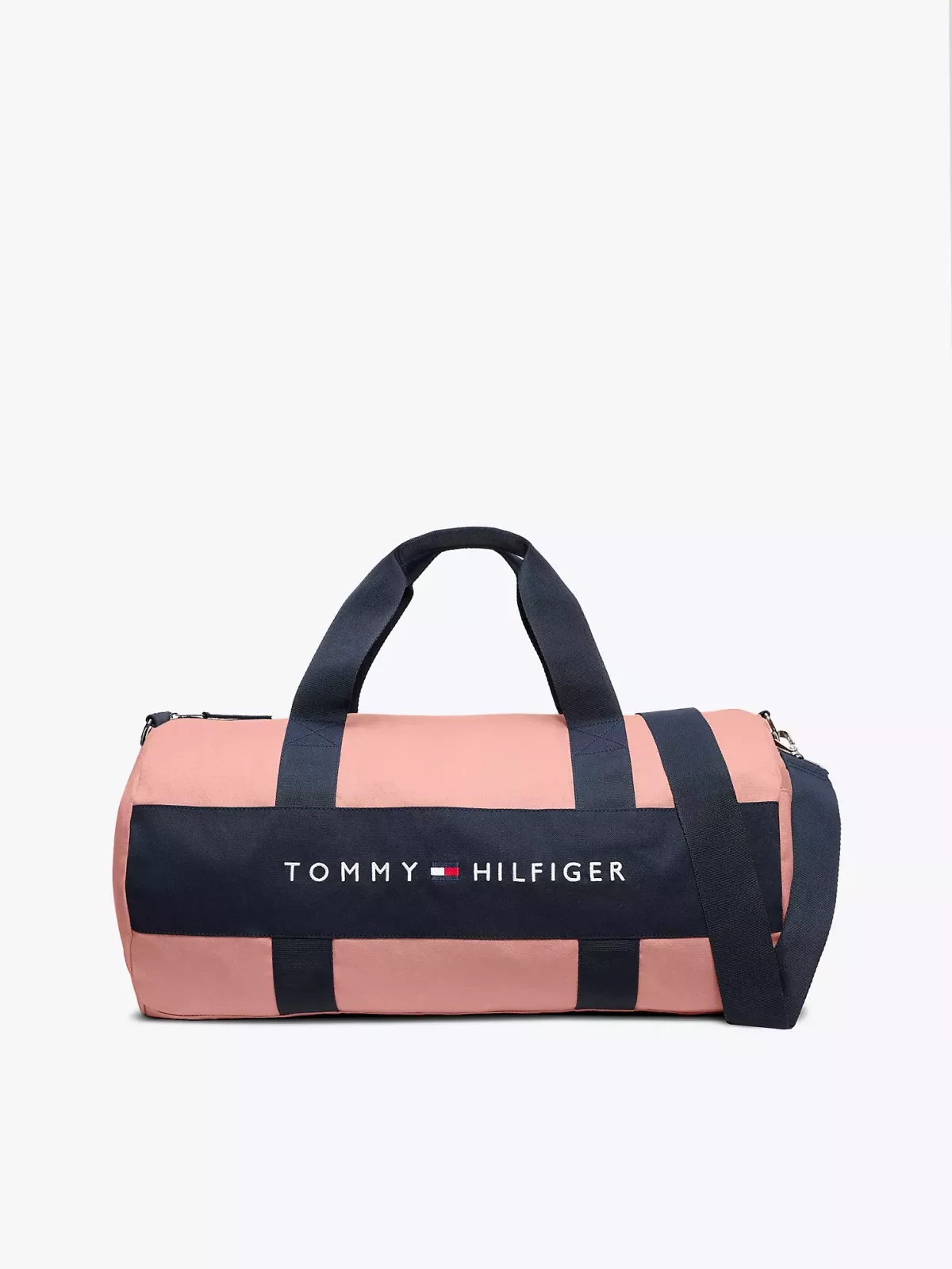Tommy Hilfiger velká sportovní taška Duffle starorůžová