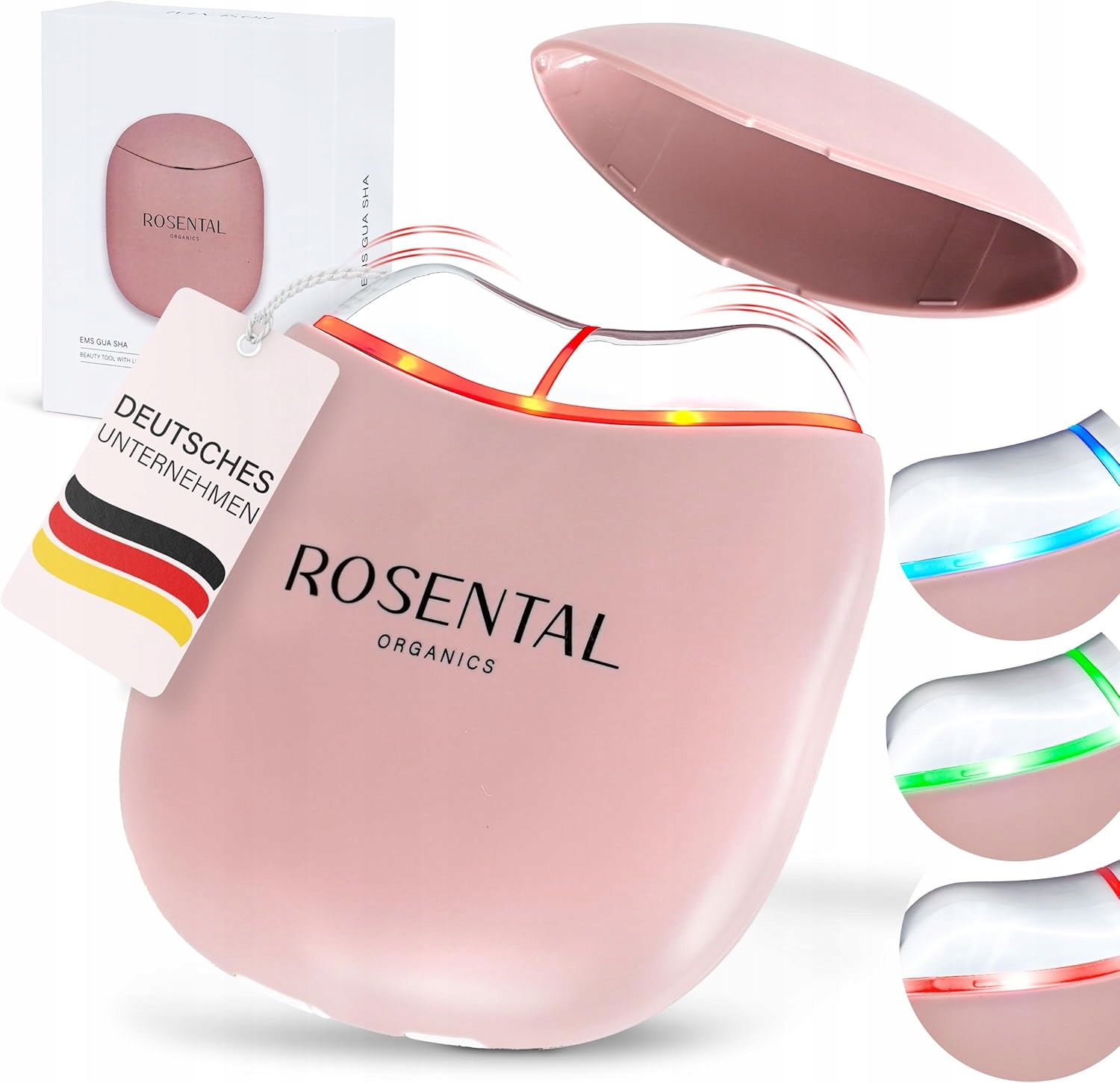 Rosental Organics Ems Gua Sha urządzenie do masażu twarzy, terapia Led L210