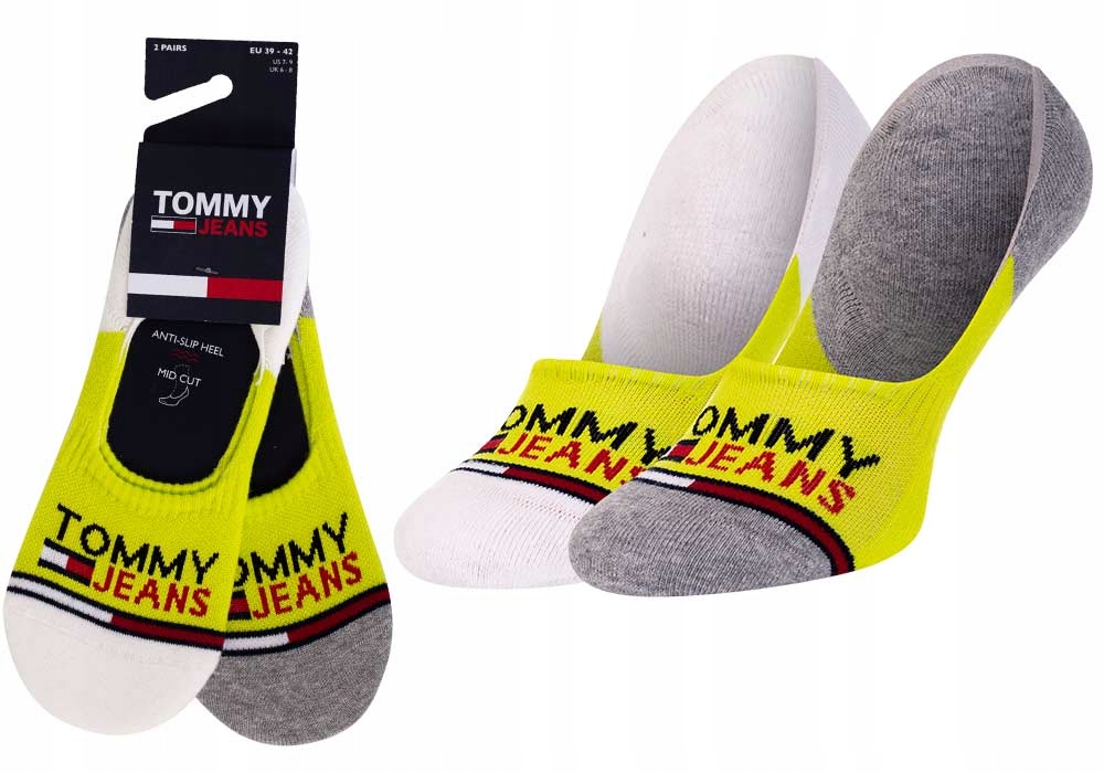 

Tommy Hilfiger Mikrostopki 2P White/grey r.35-38