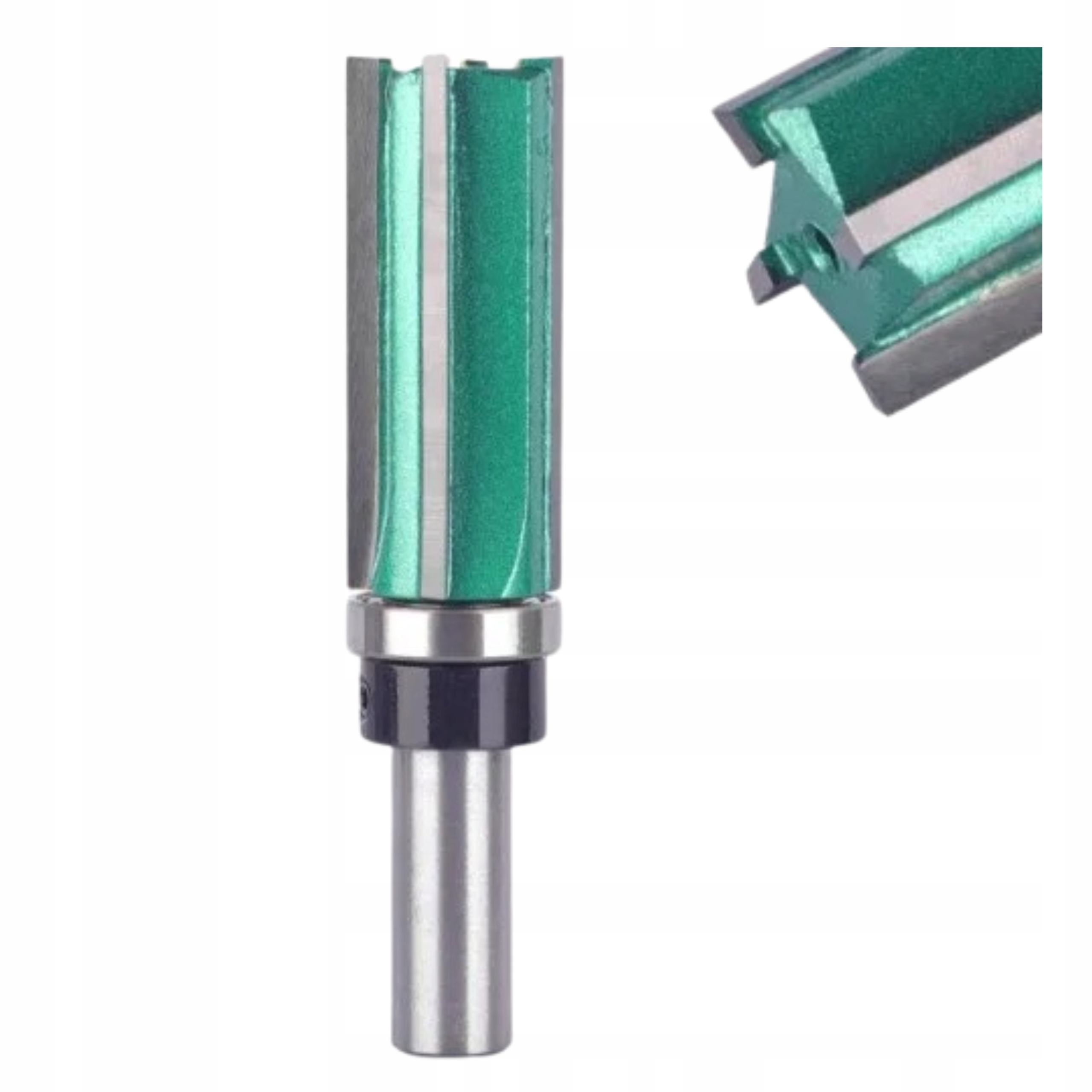 Frez Prosty Z Łożyskiem 4 Ostrza Kopiujący Do Drewna Mdf 21X50 Trzpień 12MM