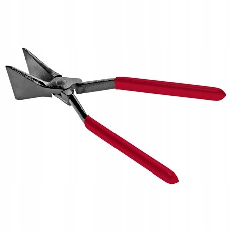 Klempířské kleště, rovné čelisti, kovaná ocel